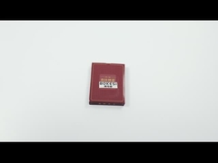 Papier gelamineerde thema speelkaarten 52 Poker ODM