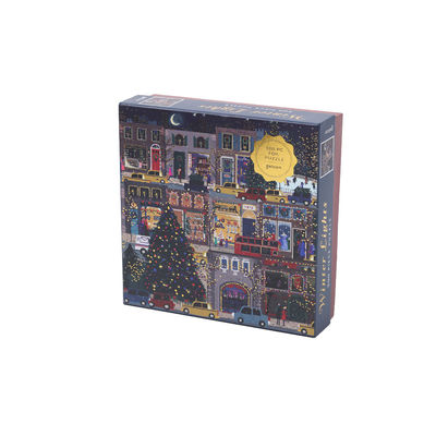 Goede prijs. OEM Luminous Kerstboom Puzzle 500 Pieces Wit Kaart online