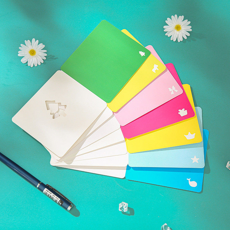 Verschillende ontwerpen inspirerende creatieve groetkaarten 5 x 7 inch voor zakelijke groeten