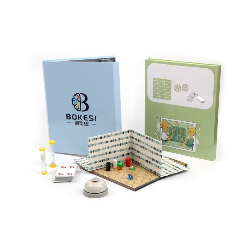 Houten spelbord voor kinderen Schaken en bordspel voor amusement Materiaal Papier Plastic