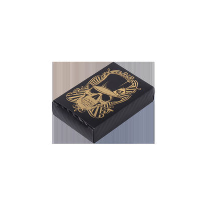 Goede prijs. Gepersonaliseerde zwarte PVC speelkaarten online