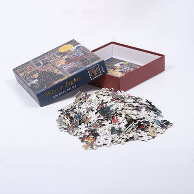 Goede prijs. 500 stuks op maat gedrukte puzzels Puzzelkarton voor volwassenen online