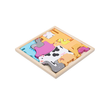 Goede prijs. Educatieve 3D houten op maat gedrukte puzzels creatief dier thema online