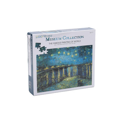 Goede prijs. 2000 Piece Custom Printed Puzzles Puzzles World Famous Painting Series online