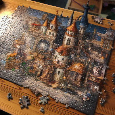 Goede prijs. Helder educatief puzzelstukje voor indoor leeractiviteiten online