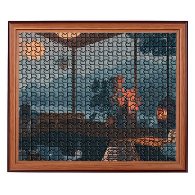 Goede prijs. Aanpasbare volkleurige rechthoekige foto puzzels online