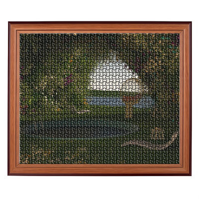 Vibrante, langdurige, op maat gedrukte kartonnen puzzels om de tussentijdse puzzelliefhebbers uit te dagen