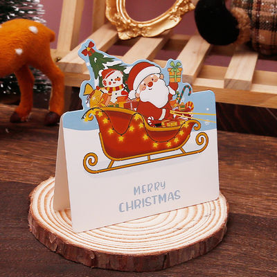 Goede prijs. Gevarieerd thema Creatieve Kerstman Greeting Cards Paper online